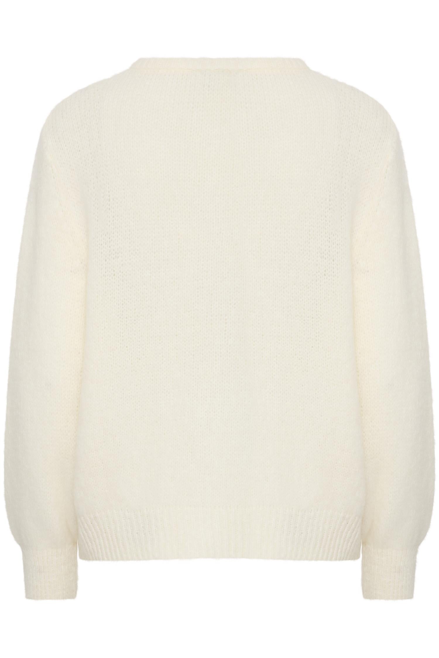 SBGULVIG KNIT CARDIGAN Antique White