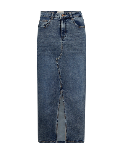 FQHALLE-SKIRT Jeansblå
