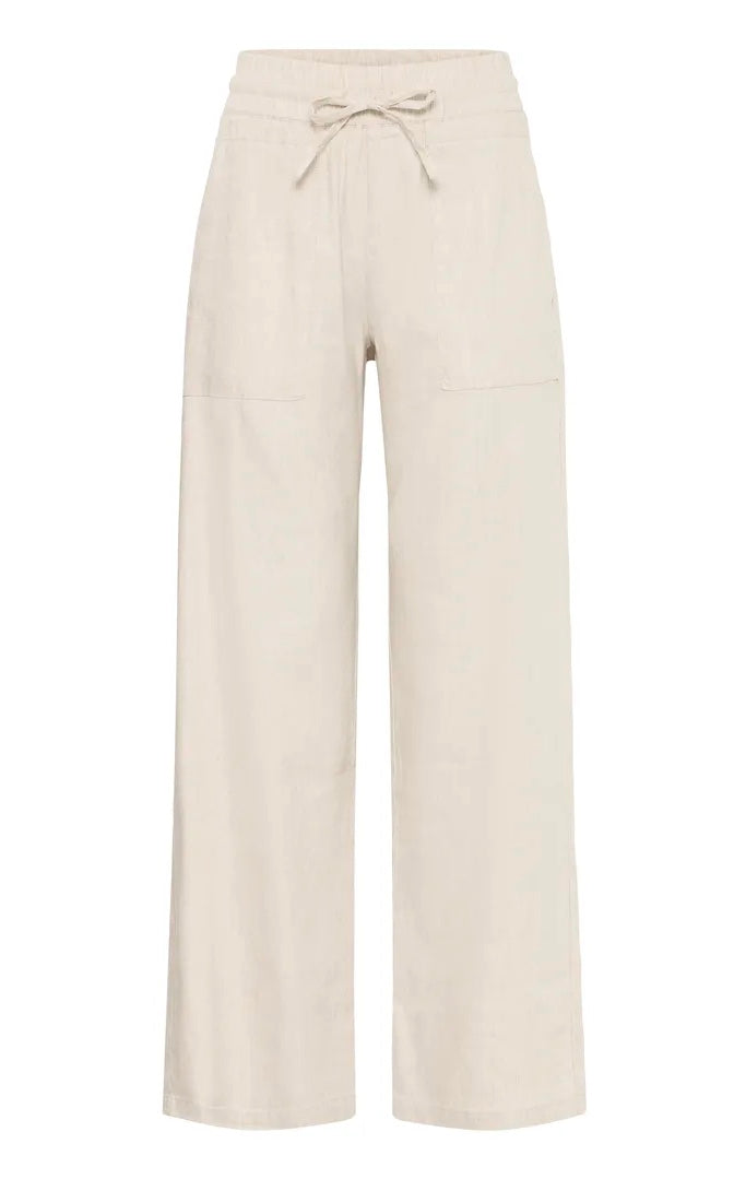 PZluca pant full lengte, wide leg Lys Beige