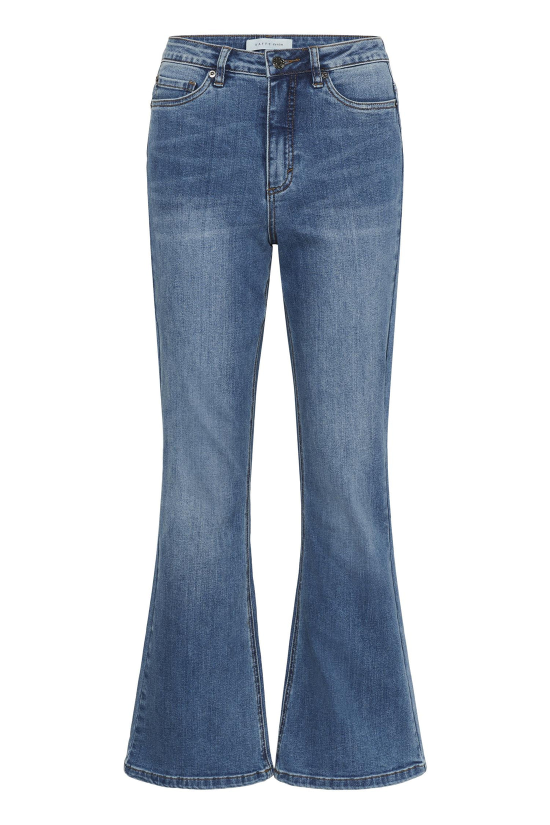 Kaforest Hw Slim Fit Jeans Medium Blue Denim