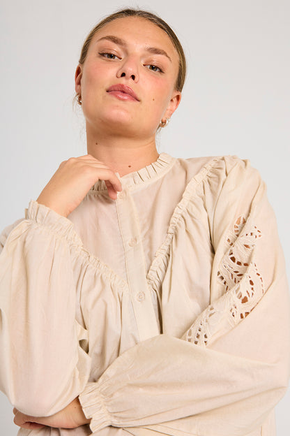 FQMORI-SHIRT Beige