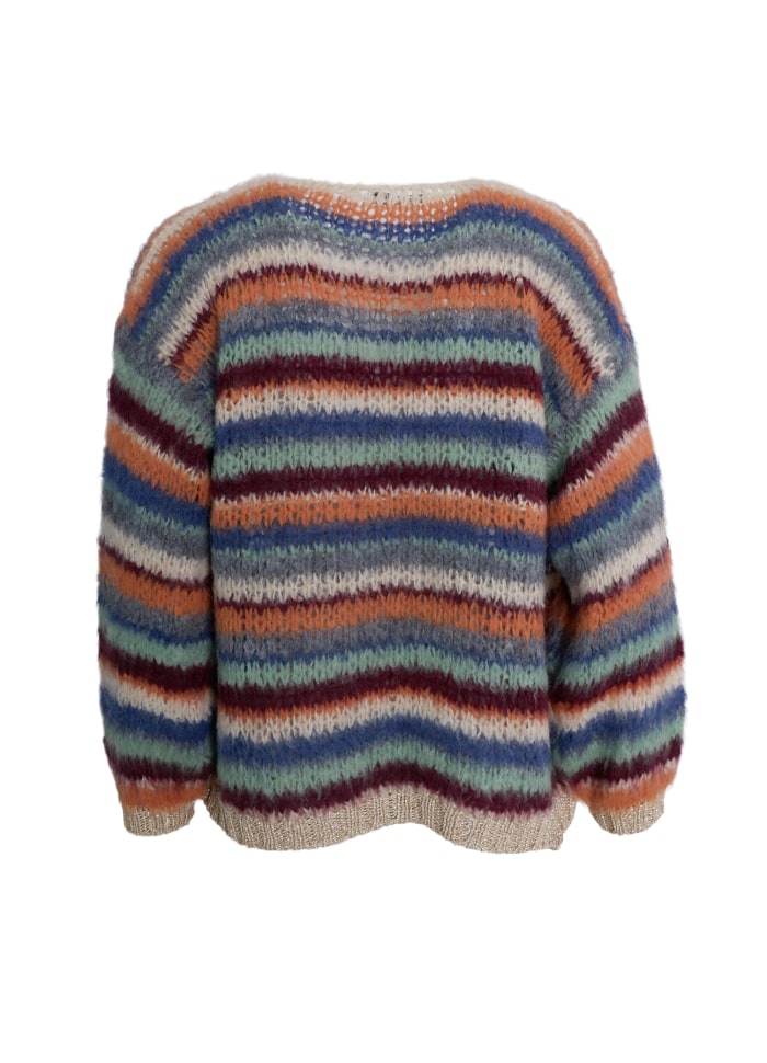 BCTanita knit cardigan Blå