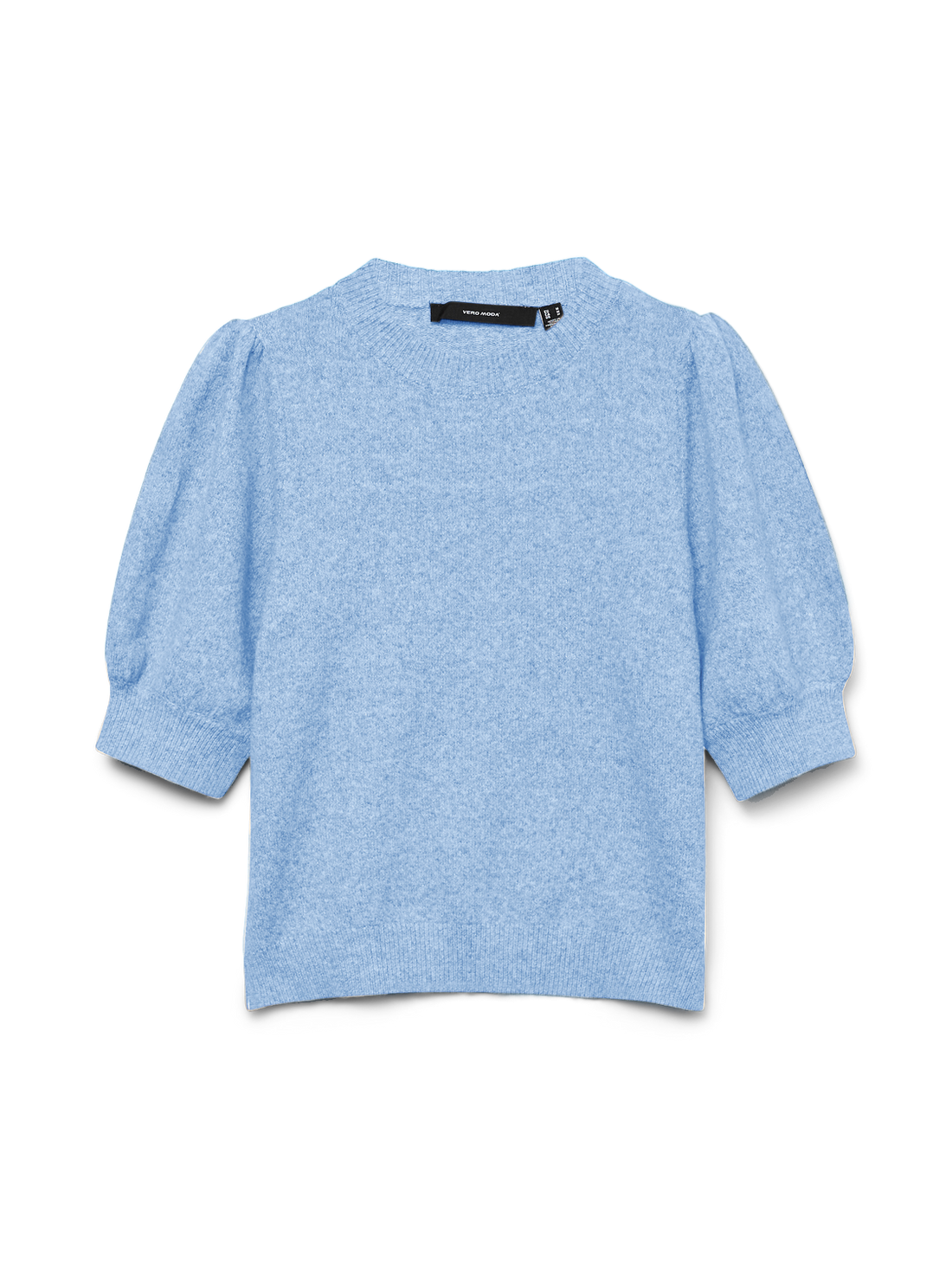 VMDOFFY 2/4 O-NECK PULLOVER GA NOOS Mellomblå