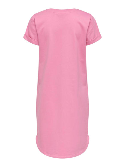 JDYIVY S/S DRESS JRS NOOS Rosa