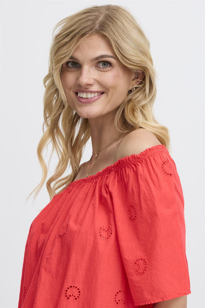 Sbgosia Blouse Hibiscus