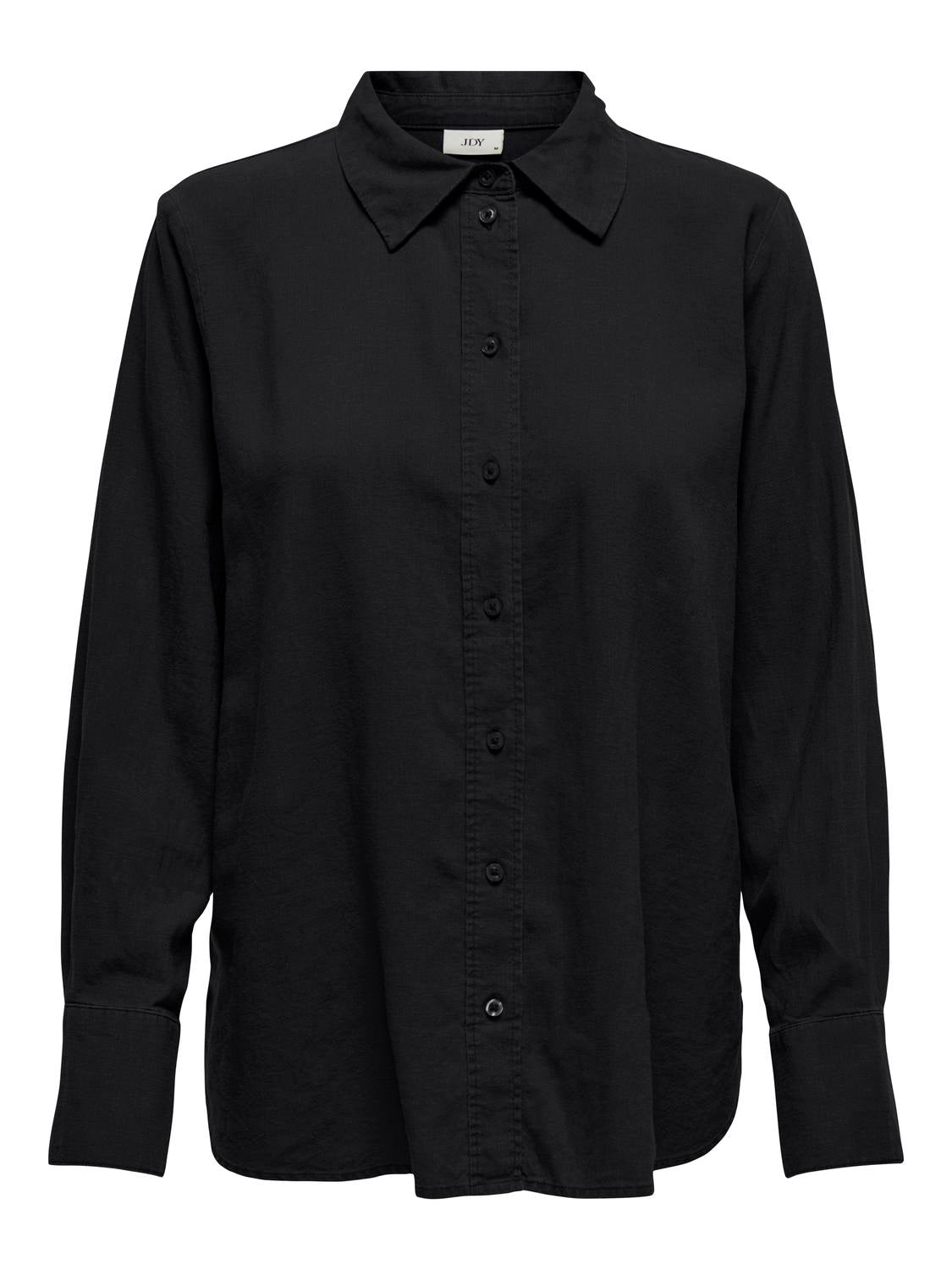 JDYSAY L/S LINEN LOOSE SHIRT WVN NOOS Sort