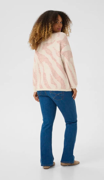 CRtemikka Knit Pullover Lys Rosa