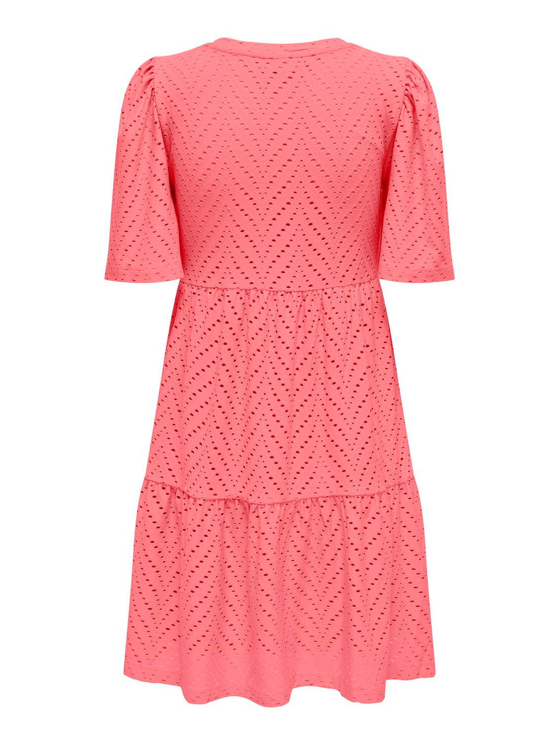 JDYCARLA CATHINKA S/S DRESS JRS NOOS Mellomrosa