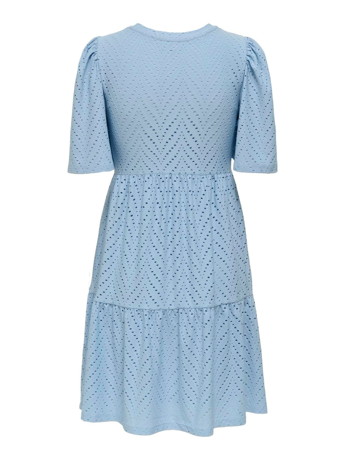 JDYCARLA CATHINKA S/S DRESS JRS NOOS Lyseblå