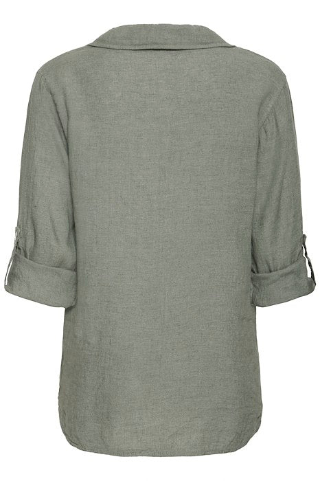 SBFONTANELLE BLOUSE Dusty Olive