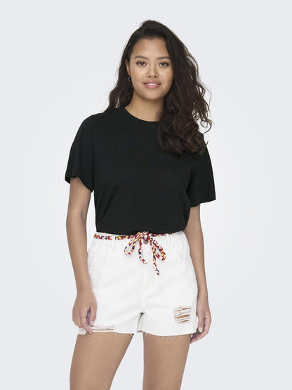 JDYPISA S/S T-SHIRT JRS Svart