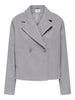 JDYVIOLA LIFE SHORT JACKET OTW HAB Lysegrå