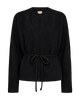 FQMOTO-CARDIGAN Svart