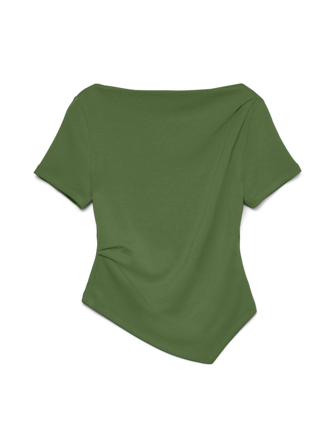 Vmmille Ss Boatneck Short Top Jrs Ex Sb6 Grønn