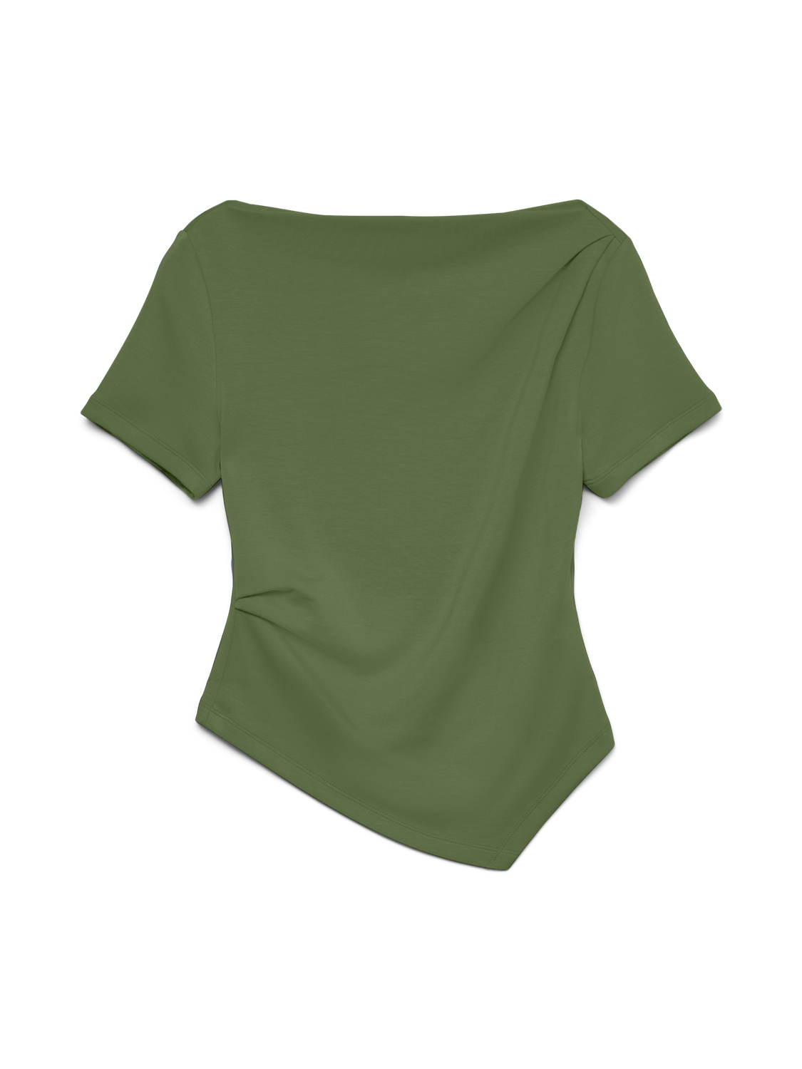 Vmmille Ss Boatneck Short Top Jrs Ex Sb6 Grønn