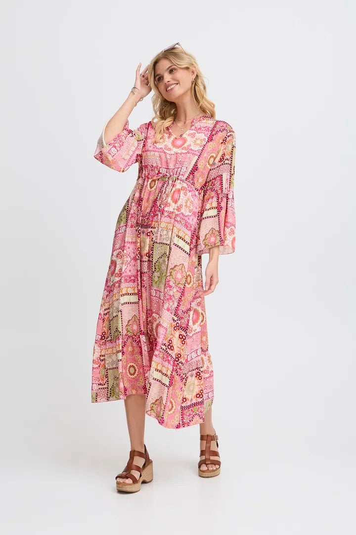 SBGITI DRESS Pink Flambé