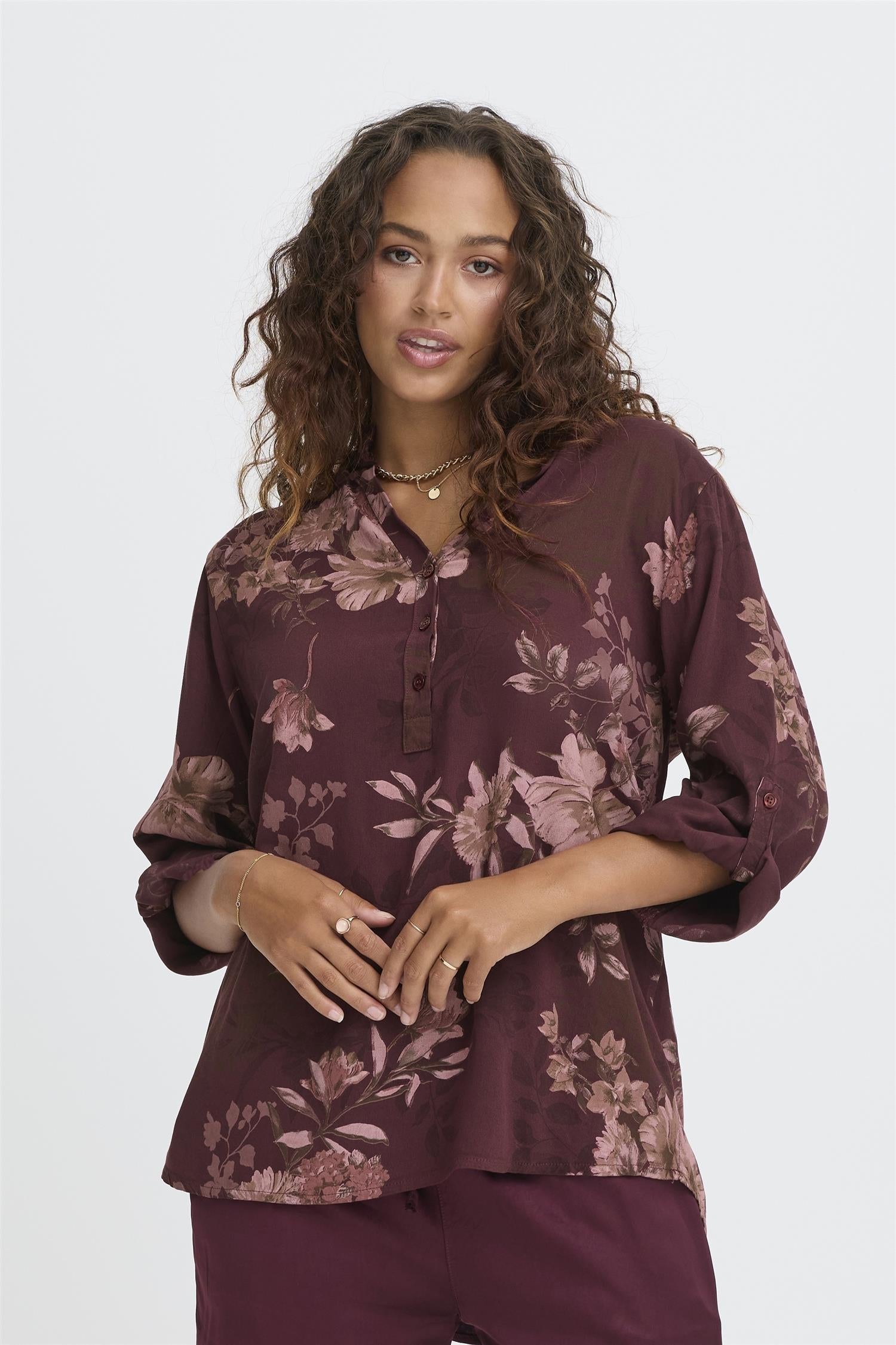 Sbwillow Blouse Cabernet