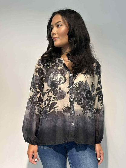SKY BLUSE Svart