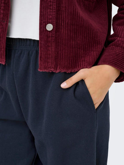 Onldaze Straight Pants Swt Noos Mørkeblå