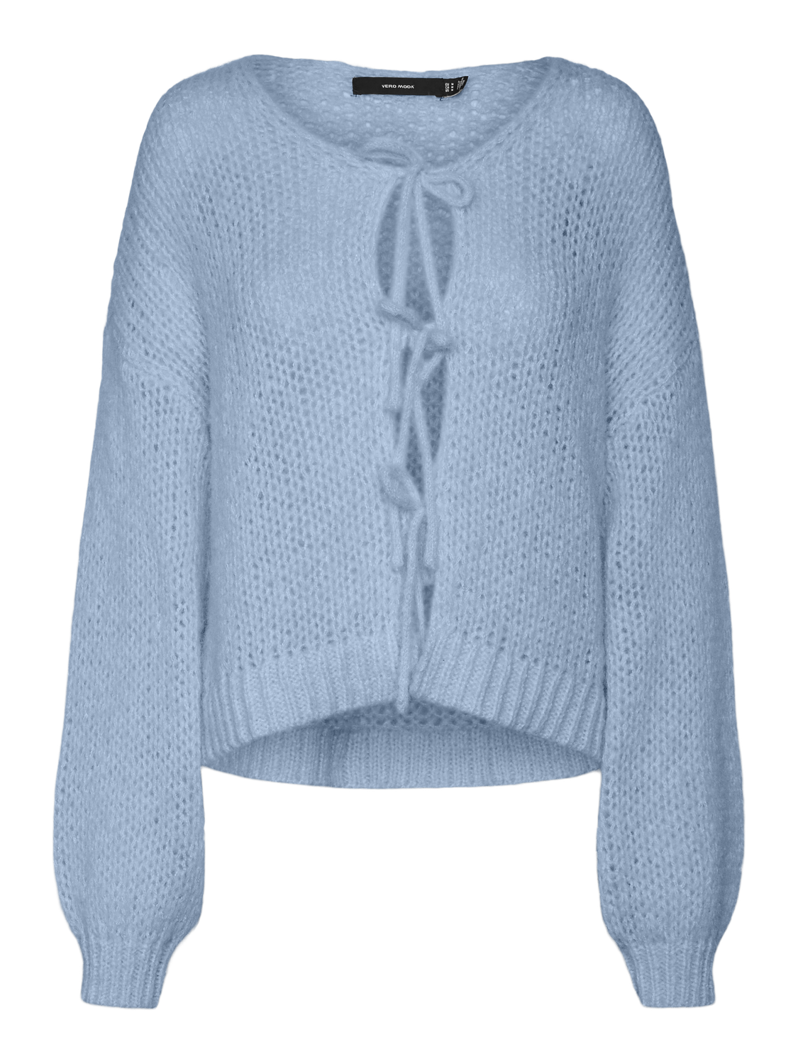 VMALOA LS BOW CARDIGAN GA EXP Mellomblå