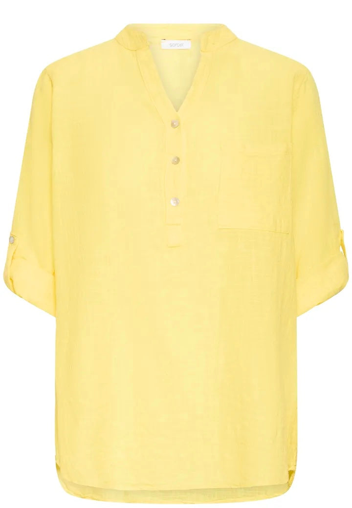 SBALEXA SOLID BLOUSE 2 Popcorn