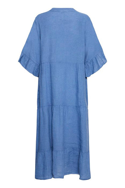 SBFONTANELLE LONG DRESS True Navy
