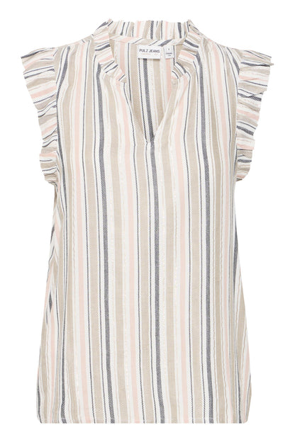 PZMILLE Blouse Peachskin Yd