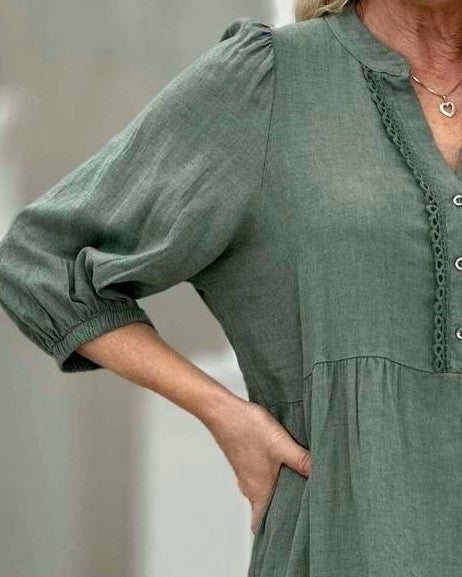 Pia linkjole Khaki