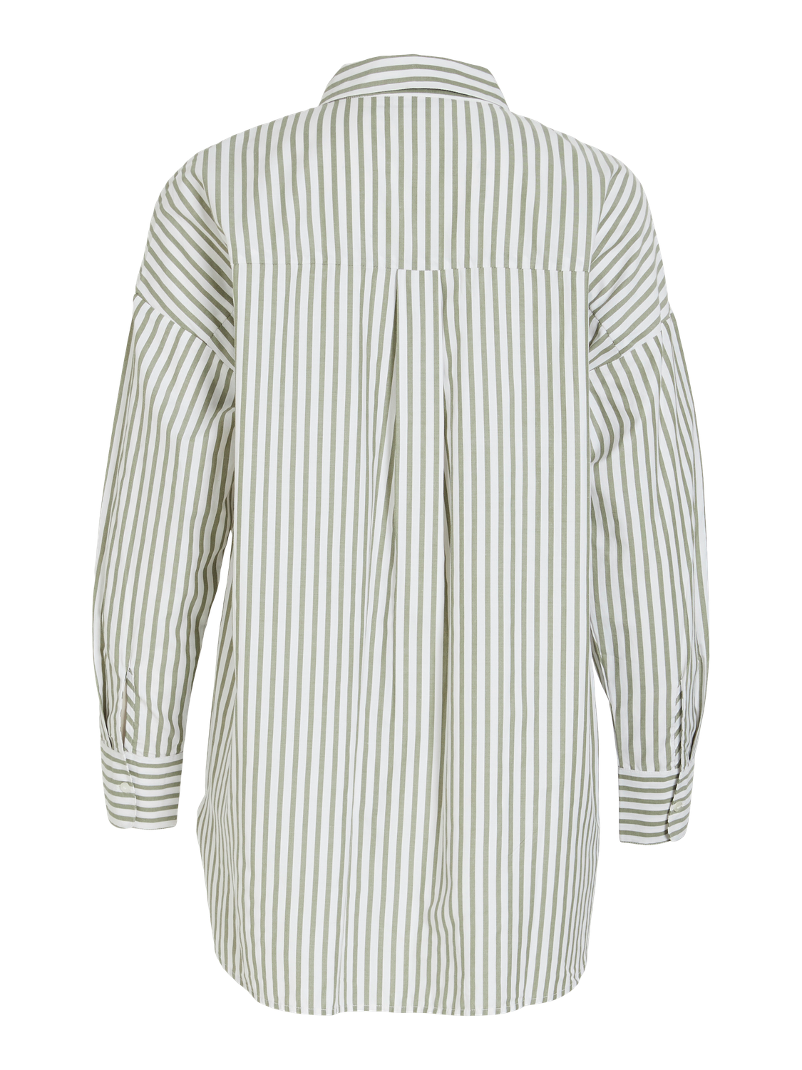 VIDARMA L/S LOOSE BUTTON SHIRT - NOOS Mørkegrønn