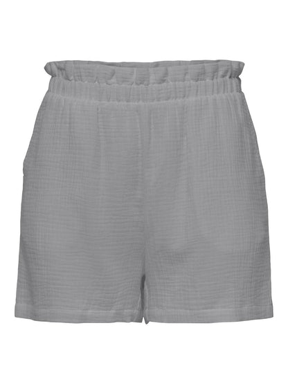 JDYTHEIS LIFE MW SHORTS WVN DIA Mellomgrå