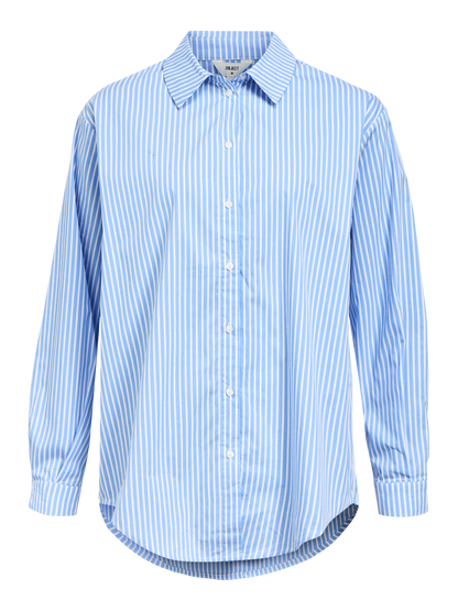 OBJTUTTA LO L/S SHIRT NOOS Mellomblå