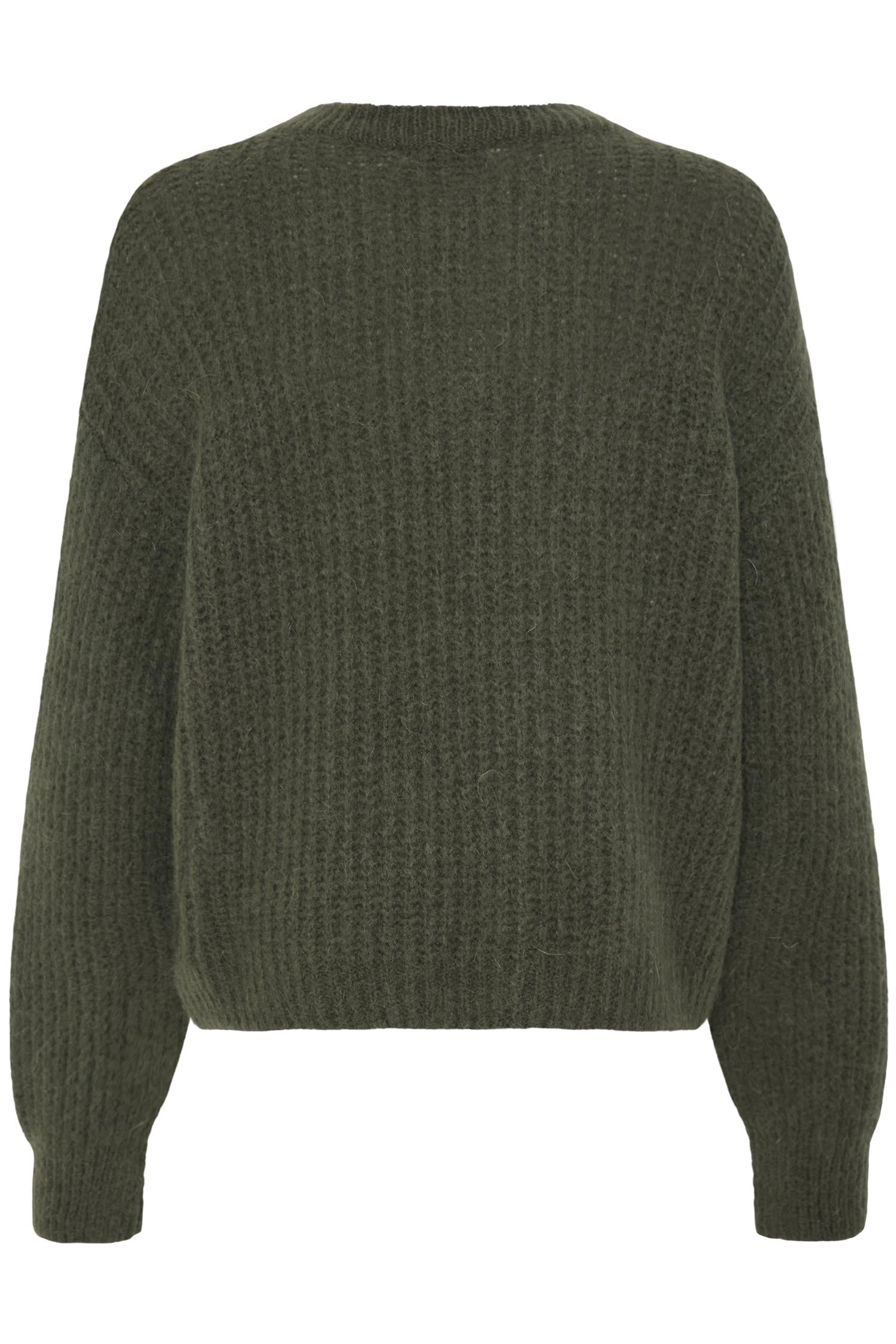 Sbgulvig Bellis Knit Blouse Dusty Olive
