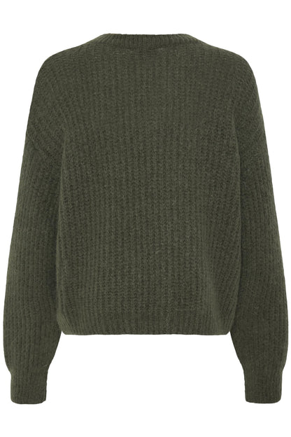 Sbgulvig Bellis Knit Blouse Dusty Olive