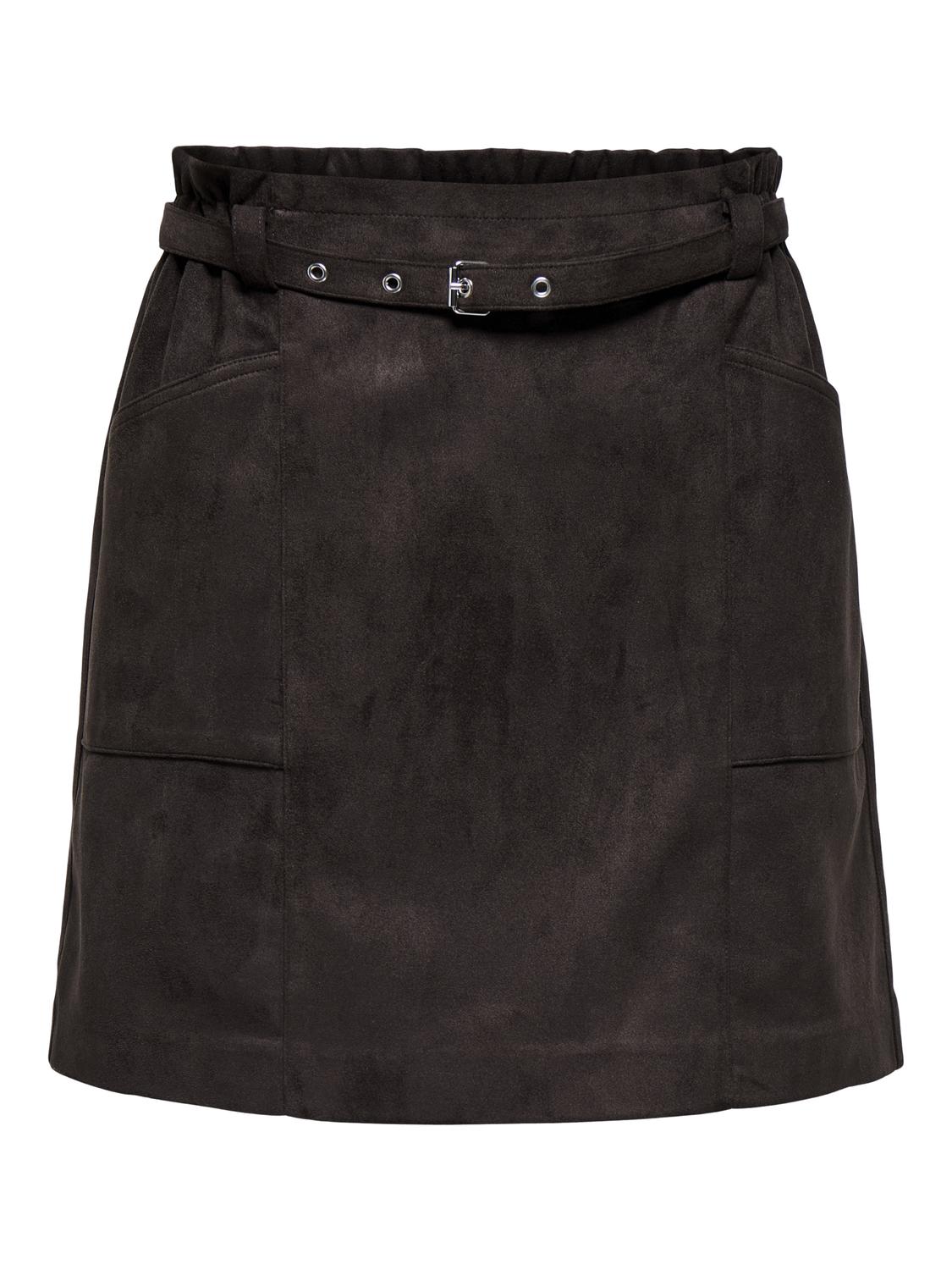 Onldiane Heidi Life Faux Suede Skirt Otw