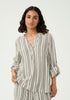 KAmilia Blouse Moonstruck / Black Stripe