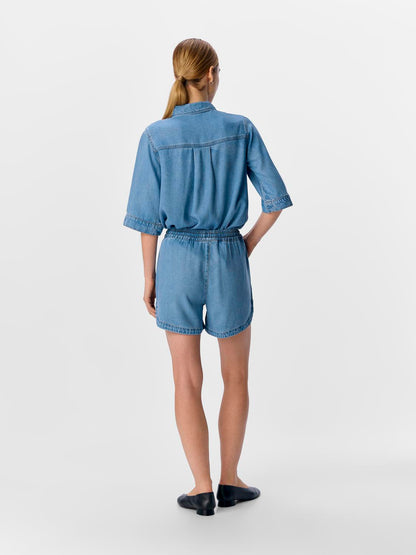 OBJFRAME RE MW SHORTS NOOS Lyseblå
