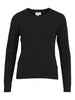 Objthess L/s O-Neck Knit Pullover Noos Sort