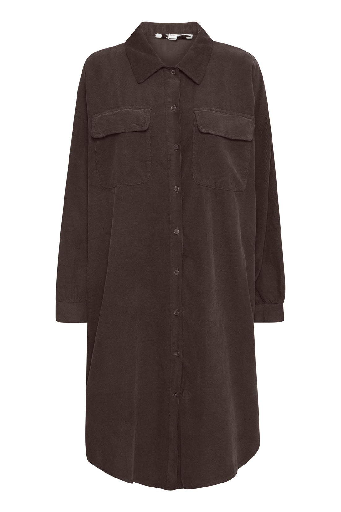 Sbtonya Shirt Dress Chocolate Brown