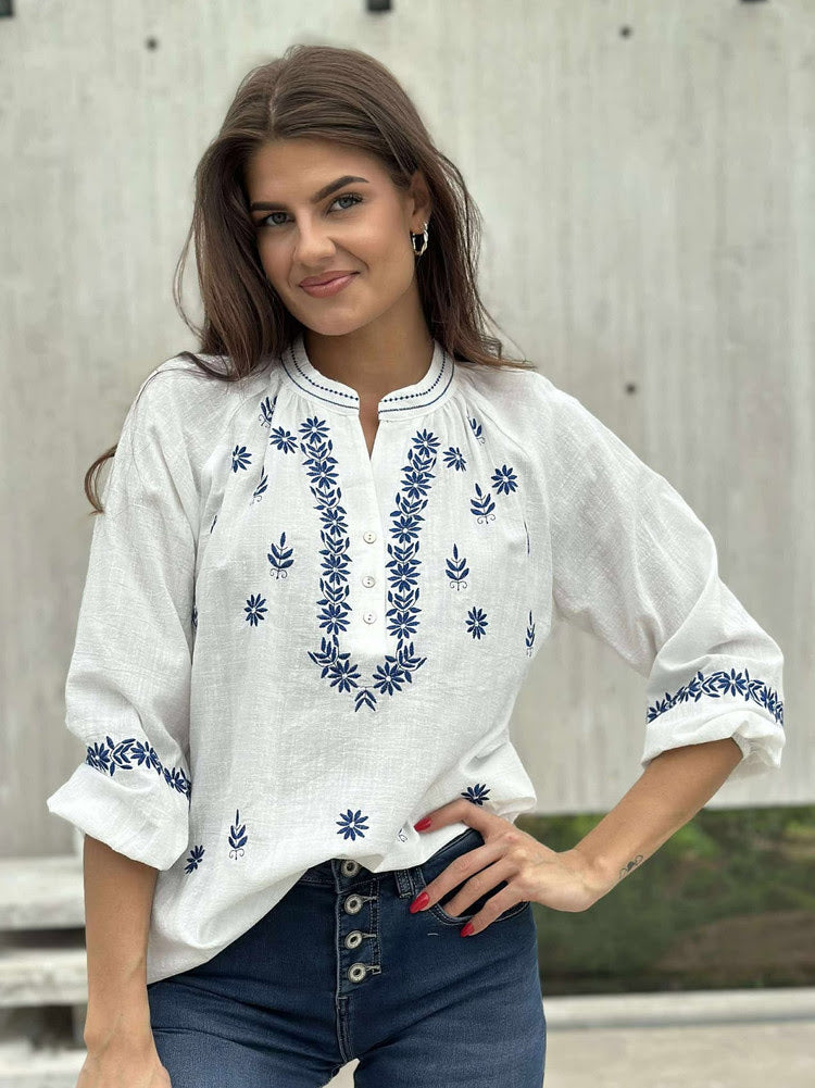 MYNTHE BLUSE Marine
