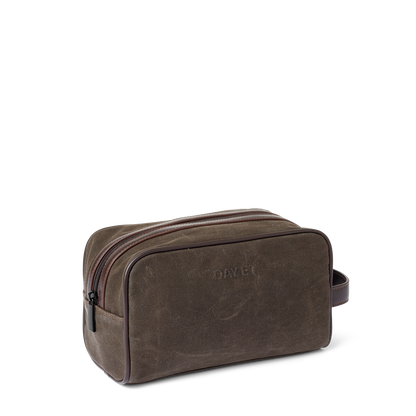 Day Waxed Cotton Washbag