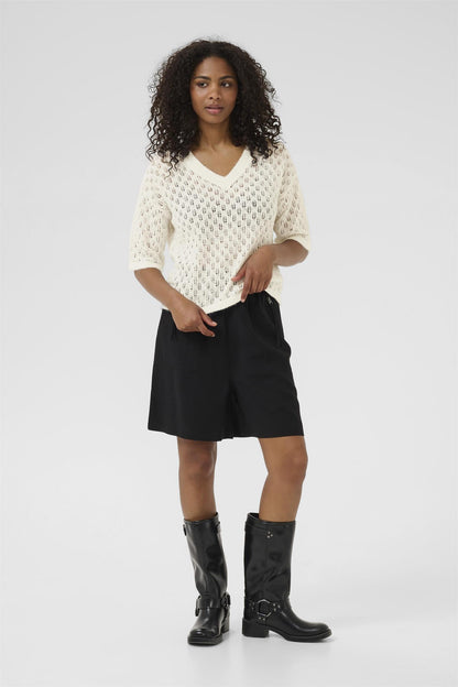 Kalourine V-Neck Pullover Chalk