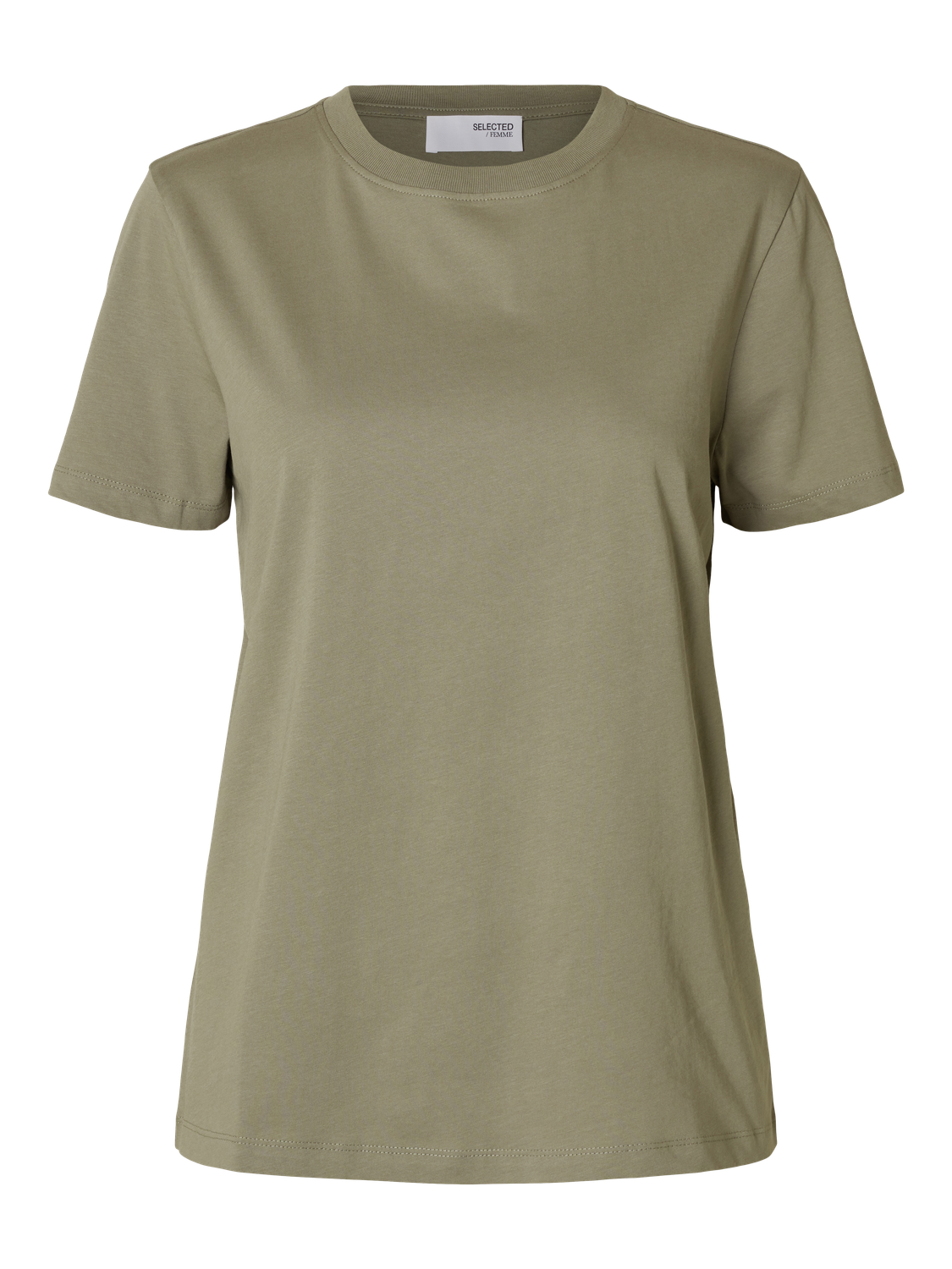 SLFMYESSENTIAL SS O-NECK TEE NOOS Grønn
