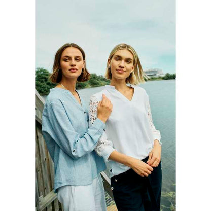 FQLARA-BLOUSE Hvit