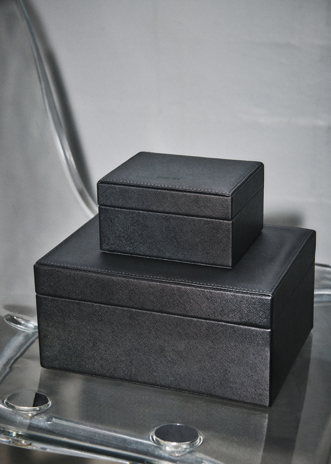 Day Saffiano Jewelry Big Svart