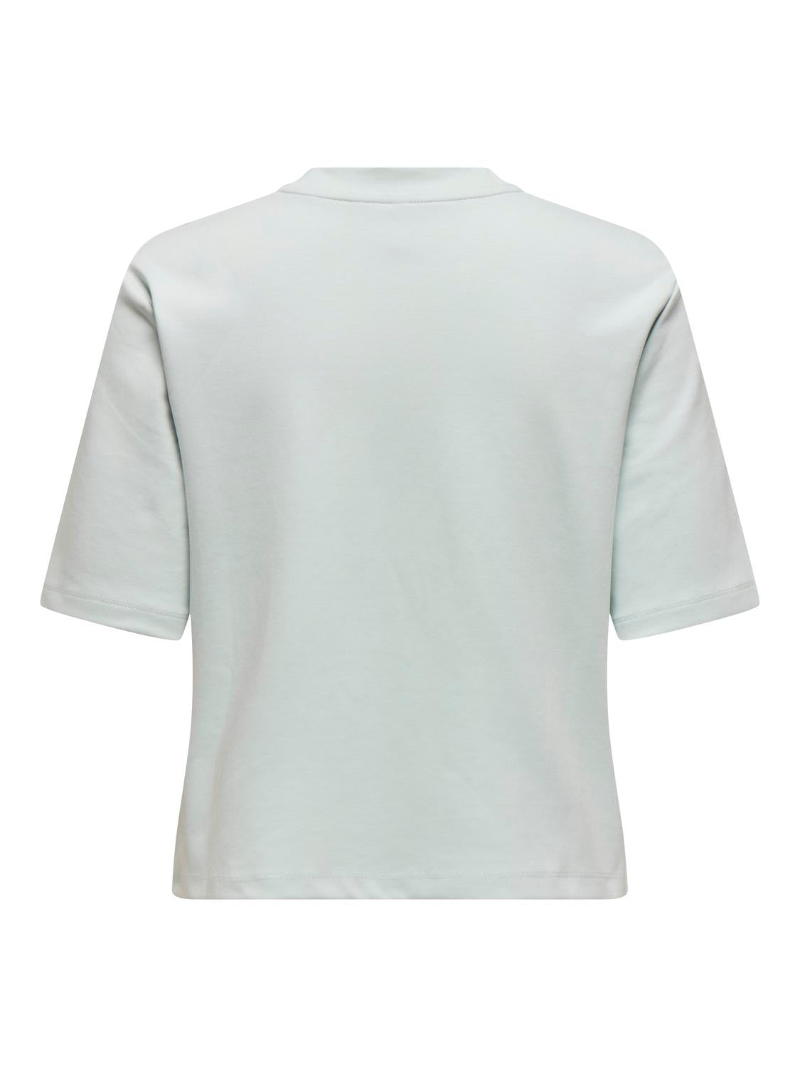 ONLROBBYN LIFE S/S O-NECK TOP BOX JRS Lyseblå