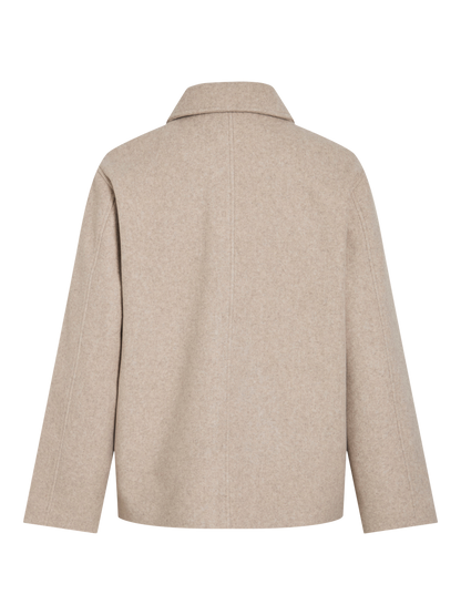 Viclaudia L/s Jacket- Noos Lysebrun