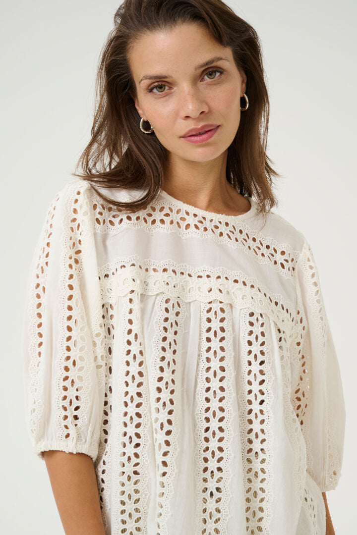 KArandy Blouse Offwhite