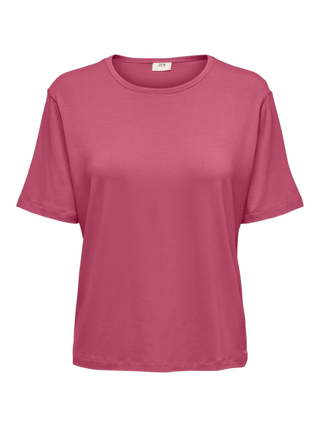 JDYMILA S/S O-NECK TOP JRS Mørkelilla