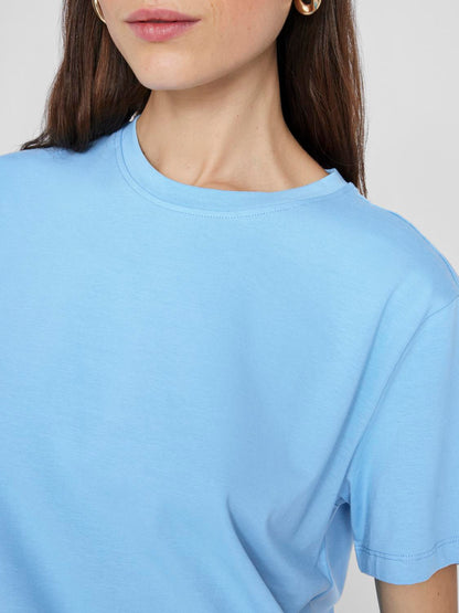VINORA S/S T-SHIRT - NOOS Lyseturkis