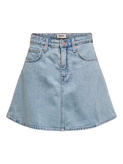 ONLEDEN A-SKIRT DNM PIM Blå